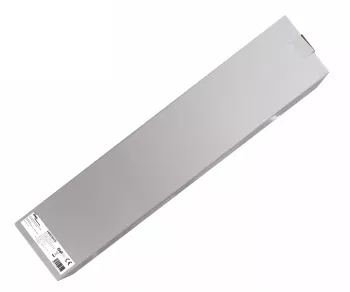 Multiple socket outlet with overvoltage protection, 8-way aluminium, 1.4m cable, slim design