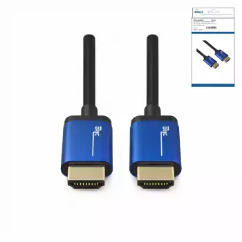 Prémiový kábel HDMI 2.1, 2x konektor, 1 m, 48 Gb/s, 4K pri 120 Hz, 8K pri 60 Hz, 3D, HDR