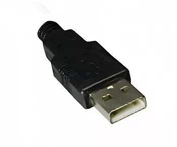 Prolunga USB 2.0 ATTIVA, A maschio/femmina, UL 2725, doppia schermatura, nera, busta DINIC, lunghezza 5,00m
