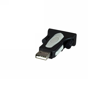 DINIC USB 2.0 converter USB to serial DB9, RS232 adapter incl. 0.80m USB cable