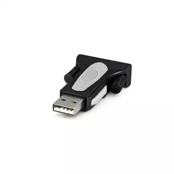 DINIC USB 2.0-omformer USB til seriell DB9, RS232-adapter inkl. 0,80 m USB-kabel