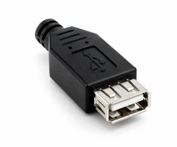 USB Adapter A Buchse auf micro B Stecker OTG, zum Anschluss an OTG kompatible Geräte, schwarz, 0,10m
