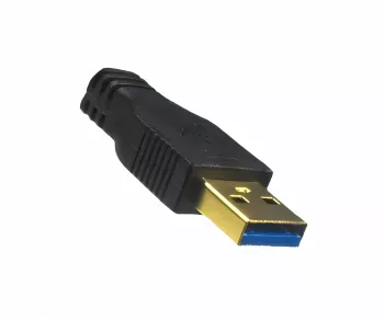 DINIC USB 3.0 Kabel A Stecker auf micro B Stecker, 3P AWG 28/1P AWG 24, vergoldete Kontakte, Länge 1,00m, schwarz, DINIC Box