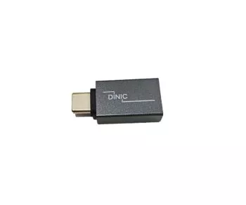Adapter, USB C-kontakt till USB A-uttag aluminium, rymdgrå