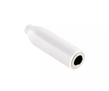 Adattatore USB-C per audio da 3,5 mm (digitale), con chipset, bianco, scatola DINIC con foro Euro, lunghezza 13,5 cm
