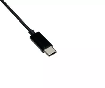 Προσαρμογέας USB-C σε ήχο 3,5 mm (ψηφιακός), λευκός, με chipset, μαύρος, κουτί DINIC