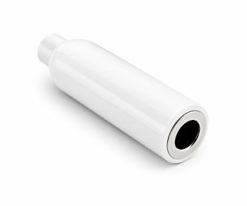 USB-C-adapter til 3,5 mm lyd (digital), med chipsæt, hvid, DINIC-polybag, længde 13,5 cm