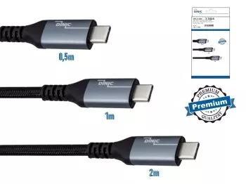 USB 3.2 HQ cable set type C-C plug, Retail