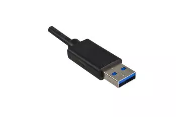 USB 3.1 Cable C male to 3.0 A male, black, 1,00m