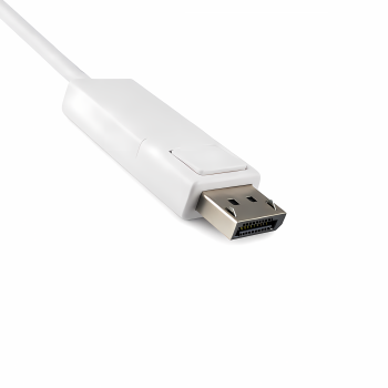 Cabo USB 3.1 tipo C macho para DisplayPort macho, 4K*2K@60Hz, branco, blister DINIC, 2 m
