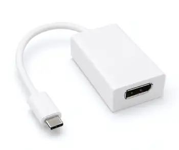 DINIC USB-C / DisplayPort-adapter V2, USB 3.1 Gen.2 Type-C-stekker naar DP-aansluiting, 4K@60Hz, wit