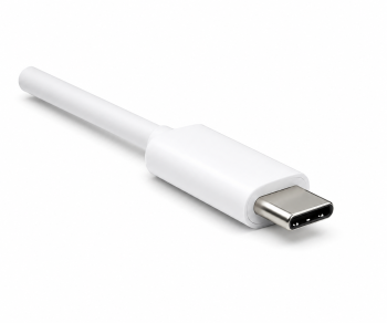 Cabo USB 3.1 com conector tipo C para conector HDMI, 4K2K a 60 Hz, HDCP, HDR, branco, caixa DINIC com orifício europeu, comprimento 1,00 m