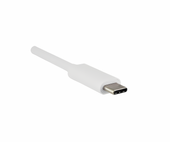 Cabo USB 3.1 tipo ficha C para ficha HDMI, 4K2K@60Hz, HDCP, HDR, branco, caixa DINIC com orifício europeu, comprimento 1,00m
