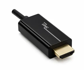 USB 3.1 kabelis ar C tipa kontaktdakšu HDMI, 4K2K@60Hz, HDCP, HDR, DP-ALT, melns, DINIC polipakete, garums 2,00 m