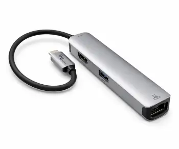USB-C 5-in-1-Dockingstation Ansicht Seite 1