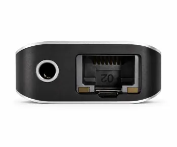 Адаптер USB-C 9 в 1, HDMI 4K/60Hz, 3,5 мм аудио 2x USB-A, USB-C load PD, USB-C data, SD/TF, RJ45, DINIC Box