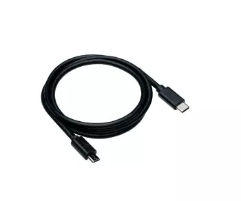 Cablu USB 3.1 tip C la mufă micro B, negru, 0,50 m, DINIC polybag