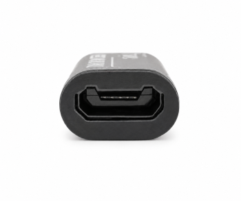 Adaptateur, USB C mâle vers Micro USB femelle Alu, gris espace, DINIC Box avec trou européen