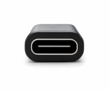 Адаптер, микро щепсел към USB C гнездо, алуминий, космическо сиво