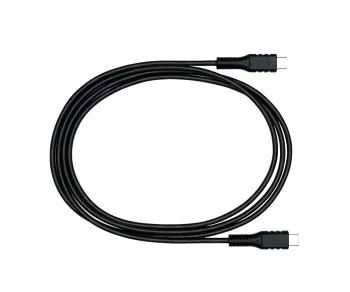 USB Type C to C charging cable, black, 1.5m 2x USB Type C plug, 60W, 3A, DINIC box