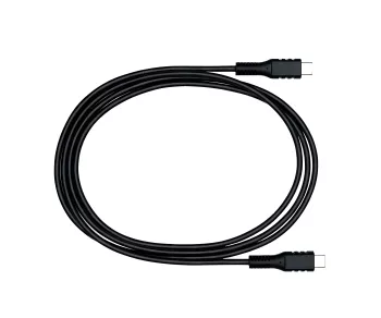 DINIC USB type C to C charging cable, 2x USB type C plug, 60W, 3A, OD: 4.5mm, black, DINIC polybag, 3m