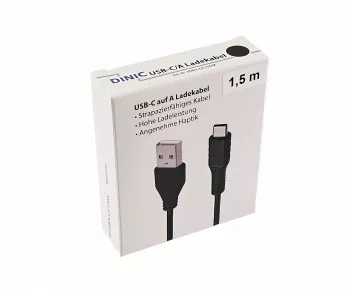 30x USBCL-CA-15SAK nero nel display da banco DINIC