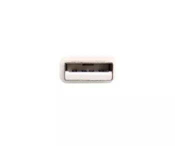 Cavo di ricarica DINIC USB tipo C a A, spina tipo C a A, 5V, 3A, bianco, confezione promozionale DINIC, 1,5 m