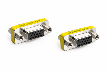 Adaptateur VGA/changeur de genre, femelle à femelle, blister