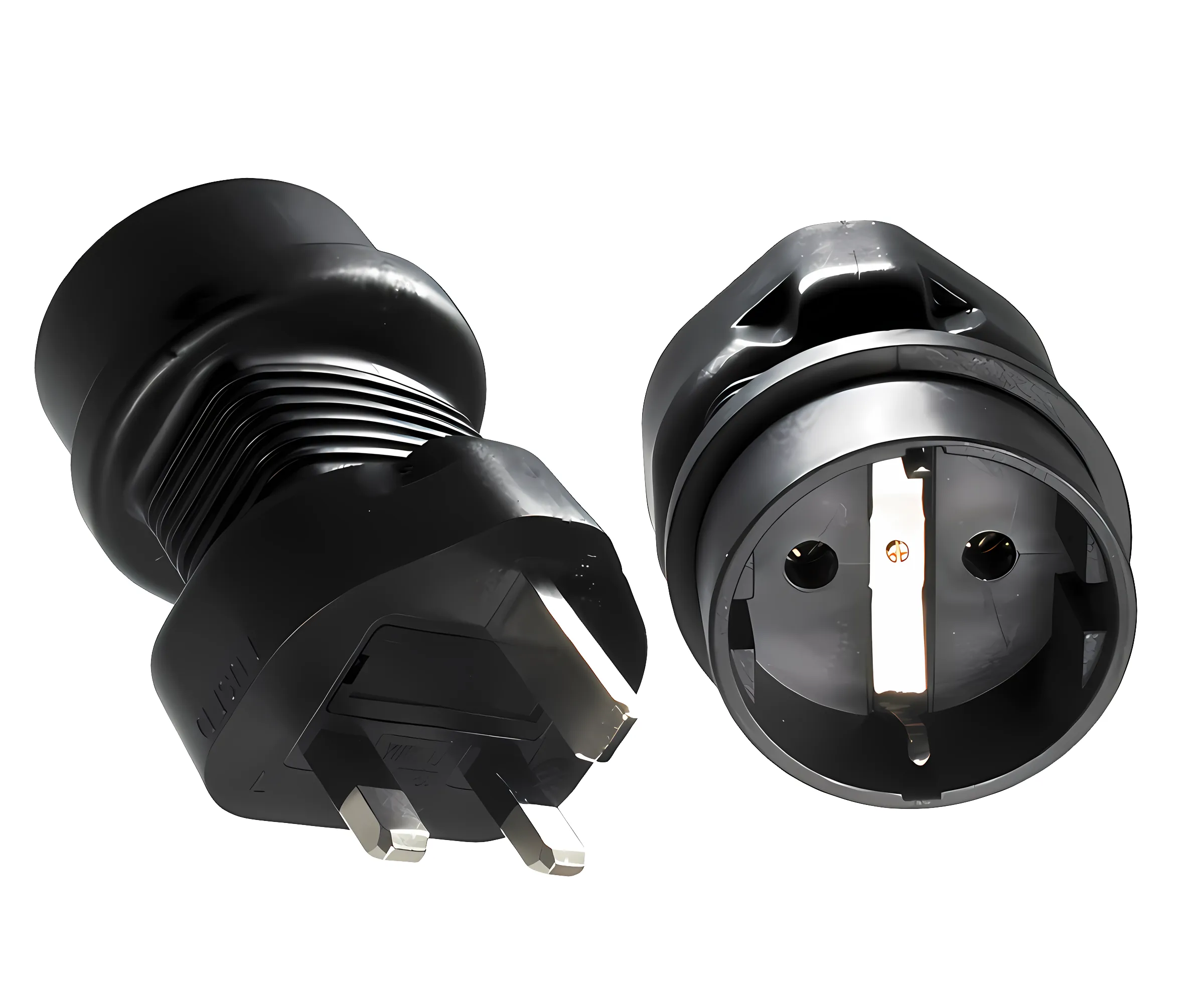 UK Netzadapter CEE 7/3 Schutzkontaktbuchse auf Typ G Stecker