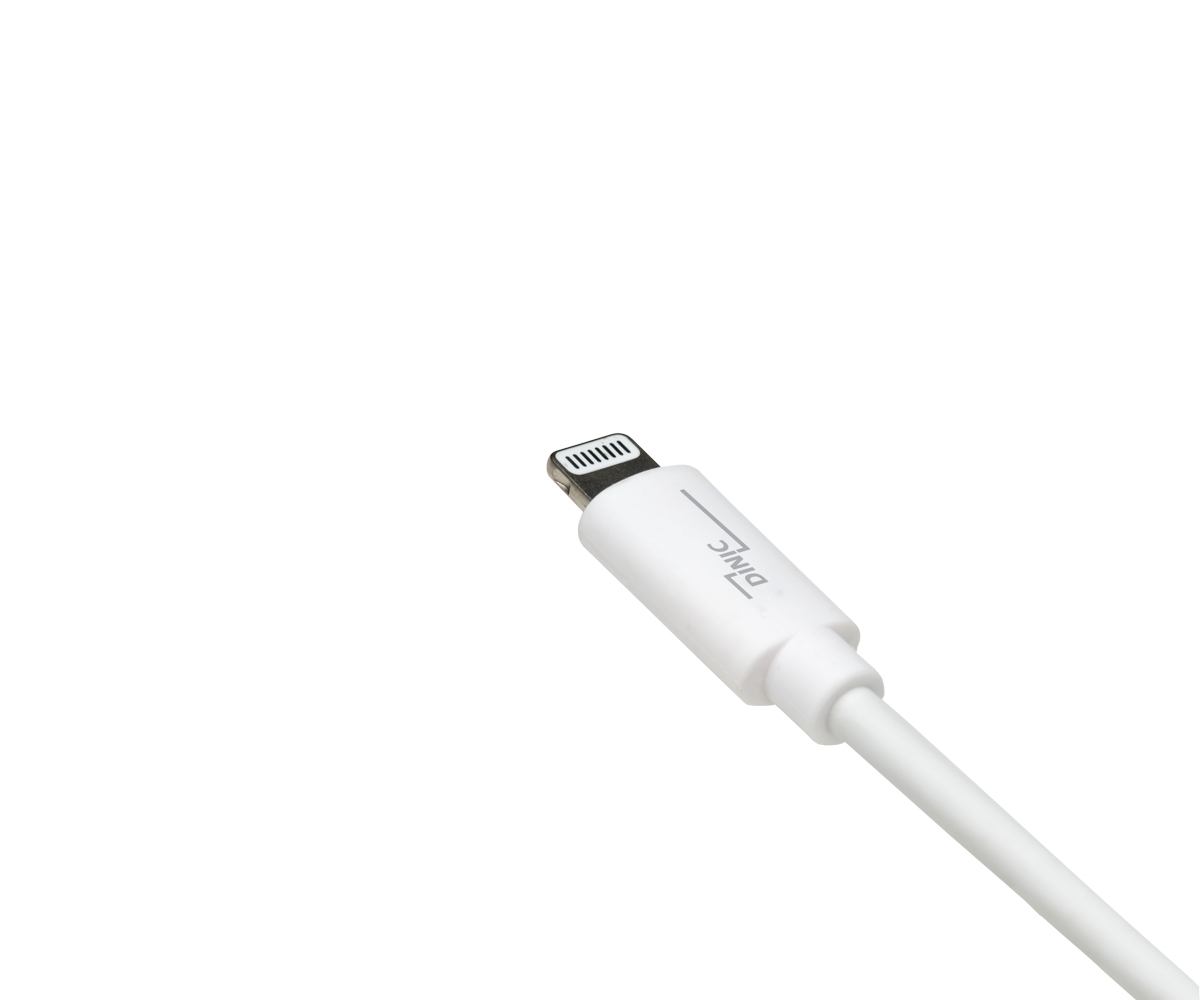 MAG Kabel - USB A to Lightning cable 0.5m, white, DINIC Box