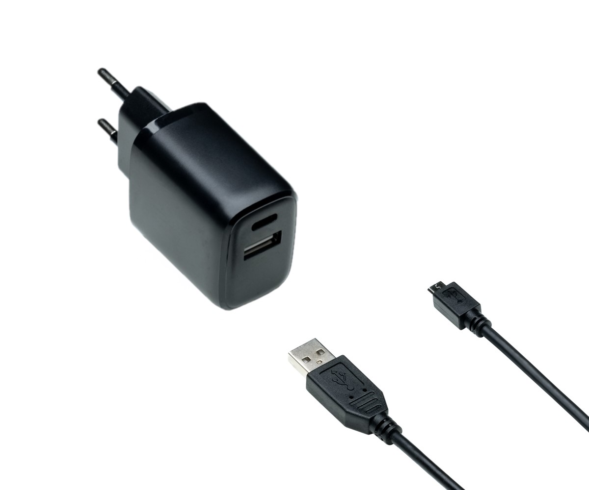 MAG-Kabel - USB PD/QC 3.0 Ladeadapter inkl. 2m micro USB Kabel 20W,  3,6V~5,9V/3A; 6~9V/2A; 9V~12V/1,5A