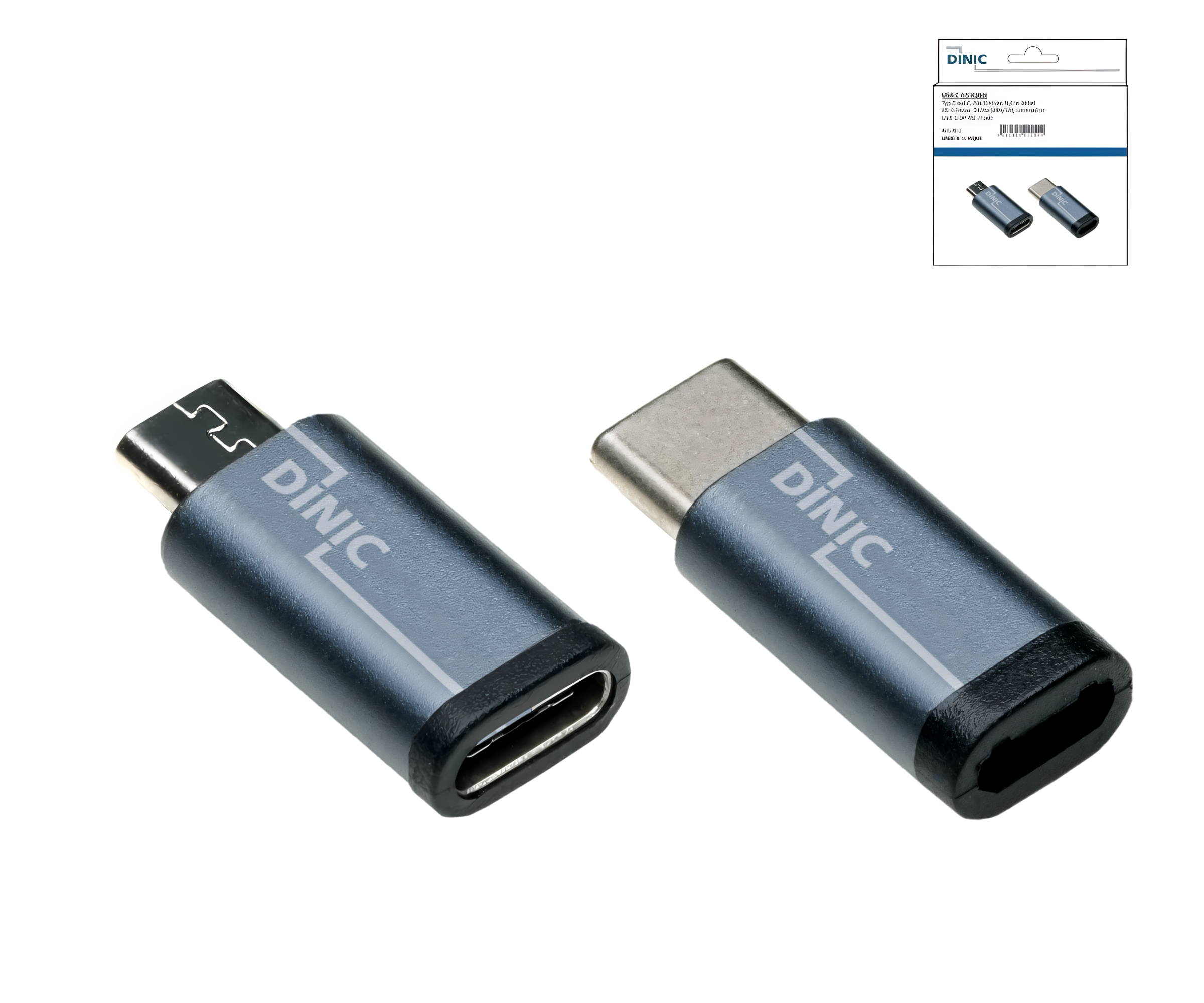 MAG Kabel - Set, USB C male to Micro female + C female to Micro St 