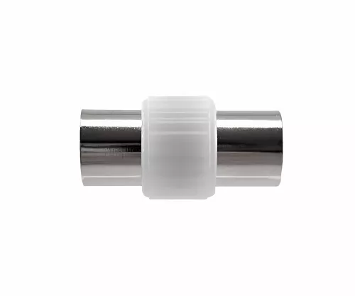 IEC double socket for antenna cable, antenna socket to antenna socket, DINIC box with Euro hole