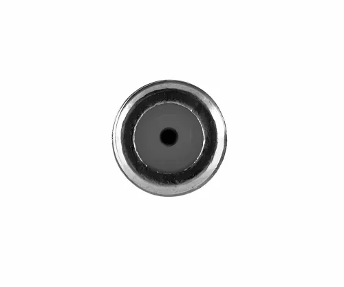 Adapter coaxial socket to F-socket, F-socket to coaxial socket, full metal, DINIC box with Euro hole