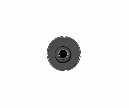 Adapter F plug to coax coupling, SAT plug to ANT coupling, full metal, DINIC box with Euro hole,
