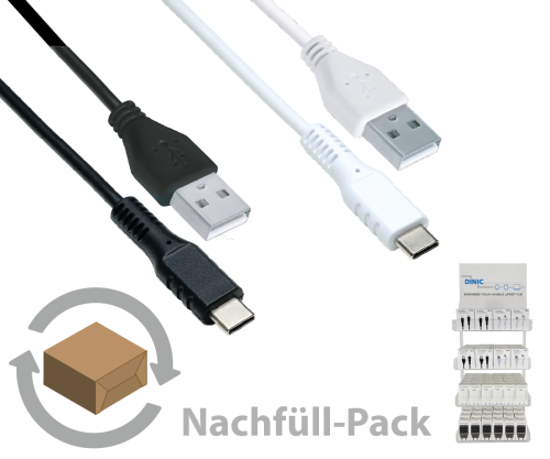Refill package USBCL-CA, bw+w Mix 16x USBCL-CA-15SAK, 16x USBCL-CA-15WAK