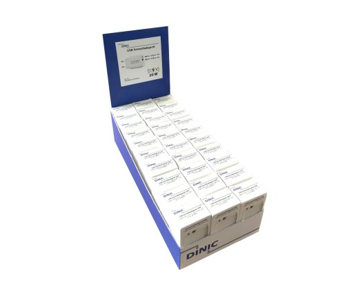 30x PW-20WCA (USB C+A 20W charger) white in DINIC counter display