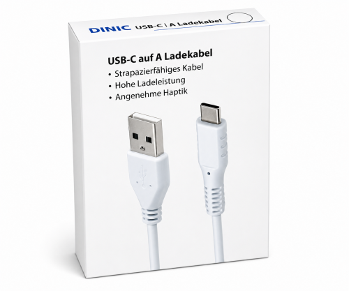 30x USBCL-CA-15WAK бяло в DINIC дисплей за брошура