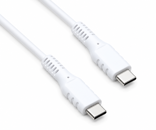 30x USB C auf C Ladekabel, weiß, im DINIC Thekendisplay, 1,50m