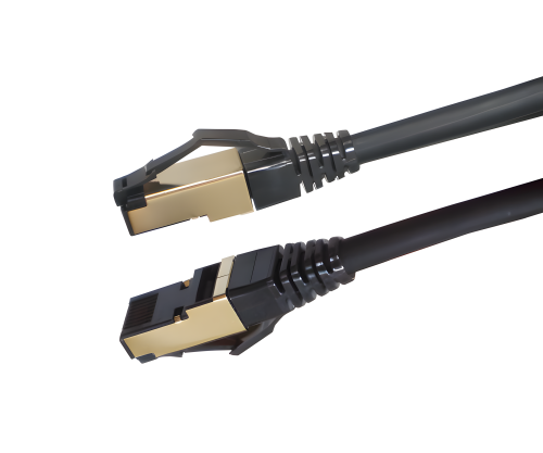 Cat. 8.1 Patchkabel 2000Mhz, 40G, schwarz, Kupfer, LSZH, 5m