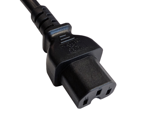 Netzkabel Amerika USA NEMA 5-15P, Typ B auf C15