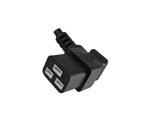 DINIC IEC 60320 C19 Kupplung 90 Grad gewinkelt