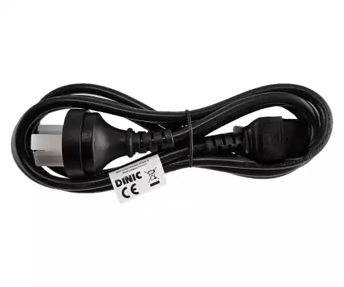 Netsnoer China type I (16A) naar C19, 1,5mm², goedkeuring: CCC, zwart, lengte 1,80m