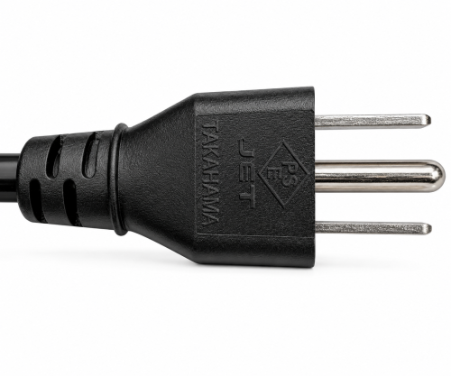 Καλώδιο δικτύου Ιαπωνίας τύπου B έως C19, 2mm², εγκρίσεις: μαύρου χρώματος, μήκους 1,80m