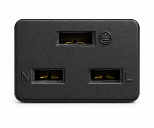 Καλώδιο δικτύου Ιαπωνίας τύπου B έως C19, 2mm², εγκρίσεις: μαύρου χρώματος, μήκους 1,80m