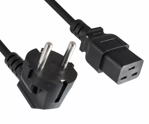 Cavo di alimentazione KS C 8305 a C19, 1,5mm², KC, 1,8m KS C 8305 (YP-22K) - C19, nero