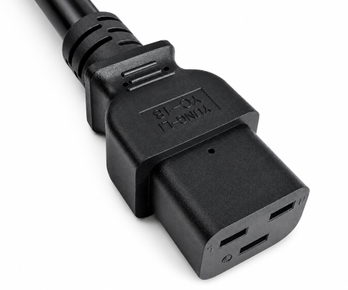 Καλώδιο δικτύου Αμερική ΗΠΑ NEMA 6-20P έως C19, AWG 12, 20A, STOW, εγκρίσεις: μήκος 1,80m, UL/CSA, μαύρο, εγκρίσεις: UL/CSA, μαύρο, μήκος 1,80m