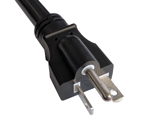 Cablu de rețea America SUA NEMA 6-20P la C19, AWG 12, 20A, STOW, aprobări: UL/CSA, negru, lungime 1,80m