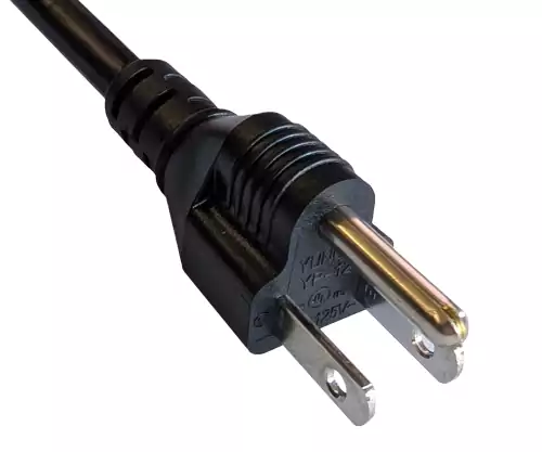 Netzkabel Amerika USA NEMA 5-15P, Typ B auf C19