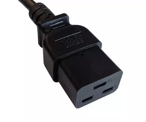 Netzkabel Amerika USA NEMA 5-15P, Typ B auf C19